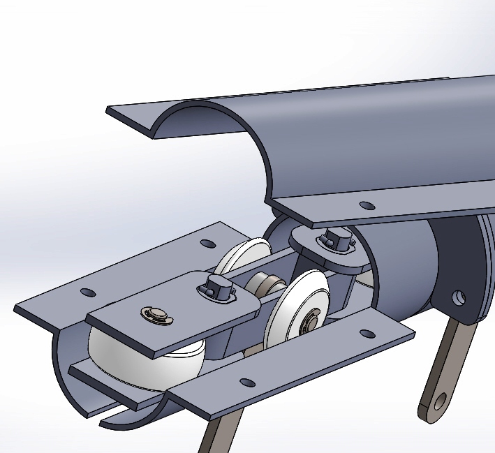 高架输送机的一个模块